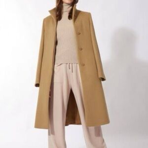 Wool & Cashmere Tan Women's Coat